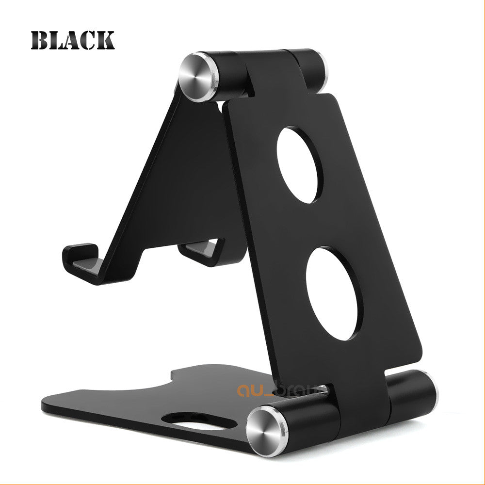 Portable Foldable Aluminum Phone Tablet Desk Stand Mount Holder for iPhone Samsung