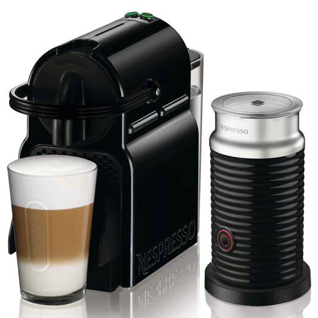 DeLonghi Nespresso Capsule Pod Coffee Machine | Easy Espresso Cappuccino Maker | BONUS MILK FROTHER | Home Office Appliance