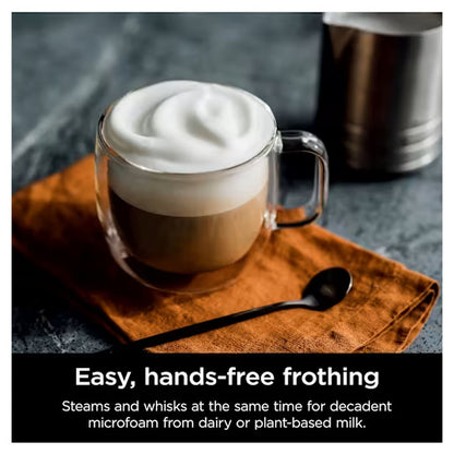 Ninja Premium Coffee Machine | 3-in-1 Brew Espresso Filter and Cold Brew Coffee Maker Machine | Milk Frother - Steams and Froths