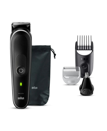 Braun Series Shaver | 5 10-in-1 All-in-One Waterproof Style Grooming Kit | Ultra Sharp Blades | Li-ion Battery | Detail Trimmer Included