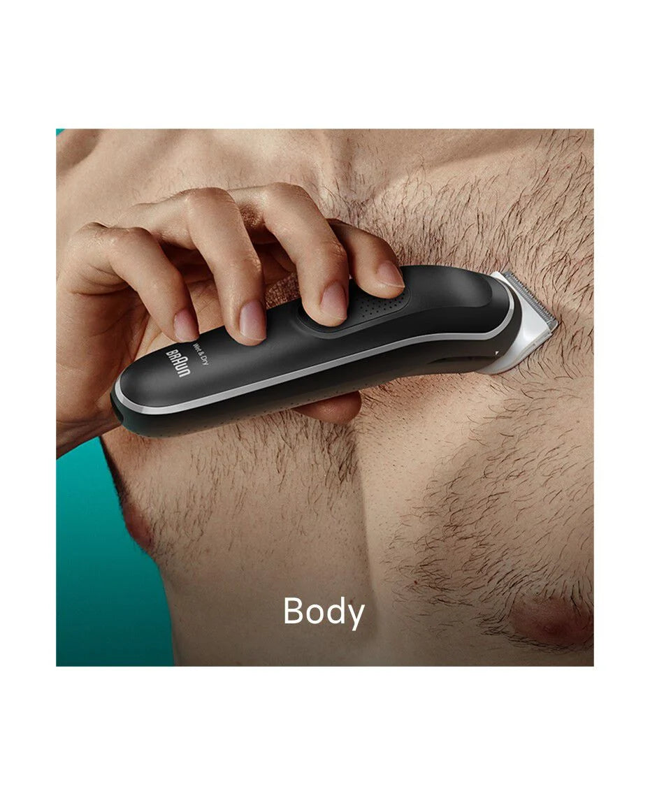 Braun Series Shaver | 5 10-in-1 All-in-One Waterproof Style Grooming Kit | Ultra Sharp Blades | Li-ion Battery | Detail Trimmer Included