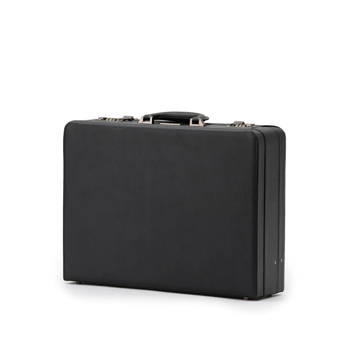 Men's Hard Briefcase Business Office Bag Document Storage Bag Laptop Handheld Work Travel School