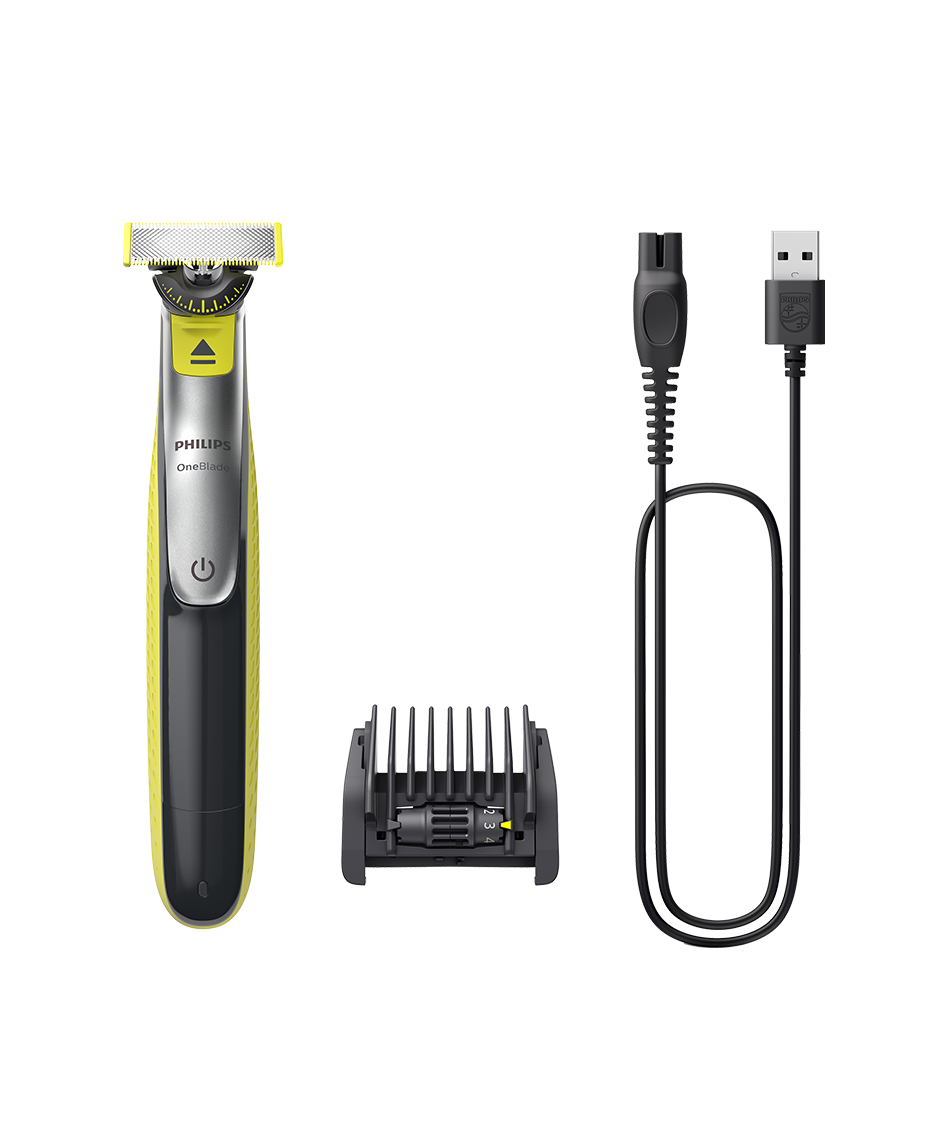 Philips OneBlade 360 - Waterproof Men's Grooming Handheld Shaver Trimmer Clipper