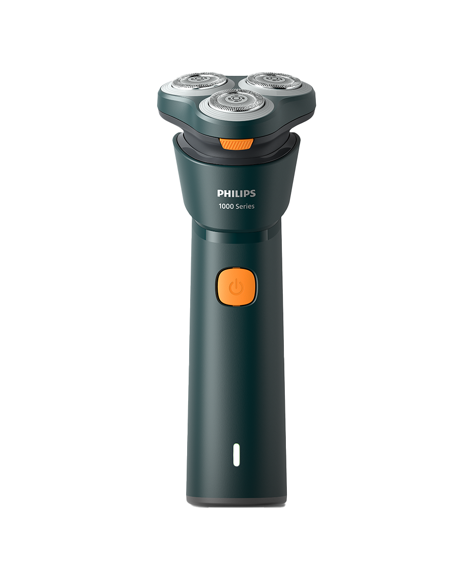 Phillips Series 1000 | Wet & Dry Electric Shaver | 27 Self Sharpening Blades |  Fully Washable | Fast and Easy Shave | Green