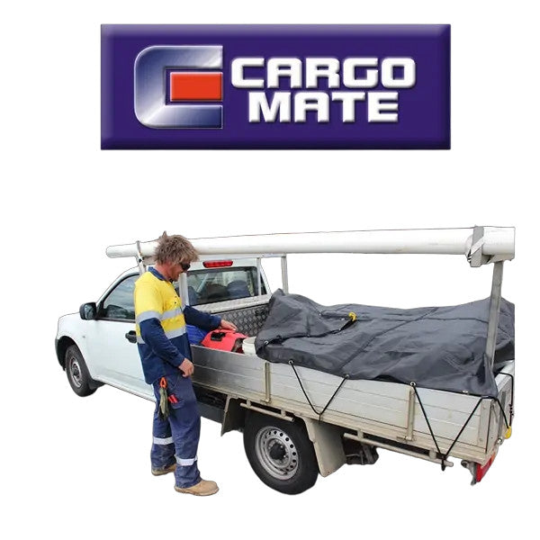 Reinforced Single Cab UTE Cover | Cargo Net Mesh 2.5x2.0m Utility Single Cab Secure Load Protector Eyele
