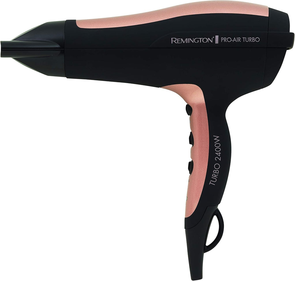 Remington Heated Blow Dryer for Women, Electric Hair Styler Dryer 2400W, Salon Quality Ceramic & Ionic Technology