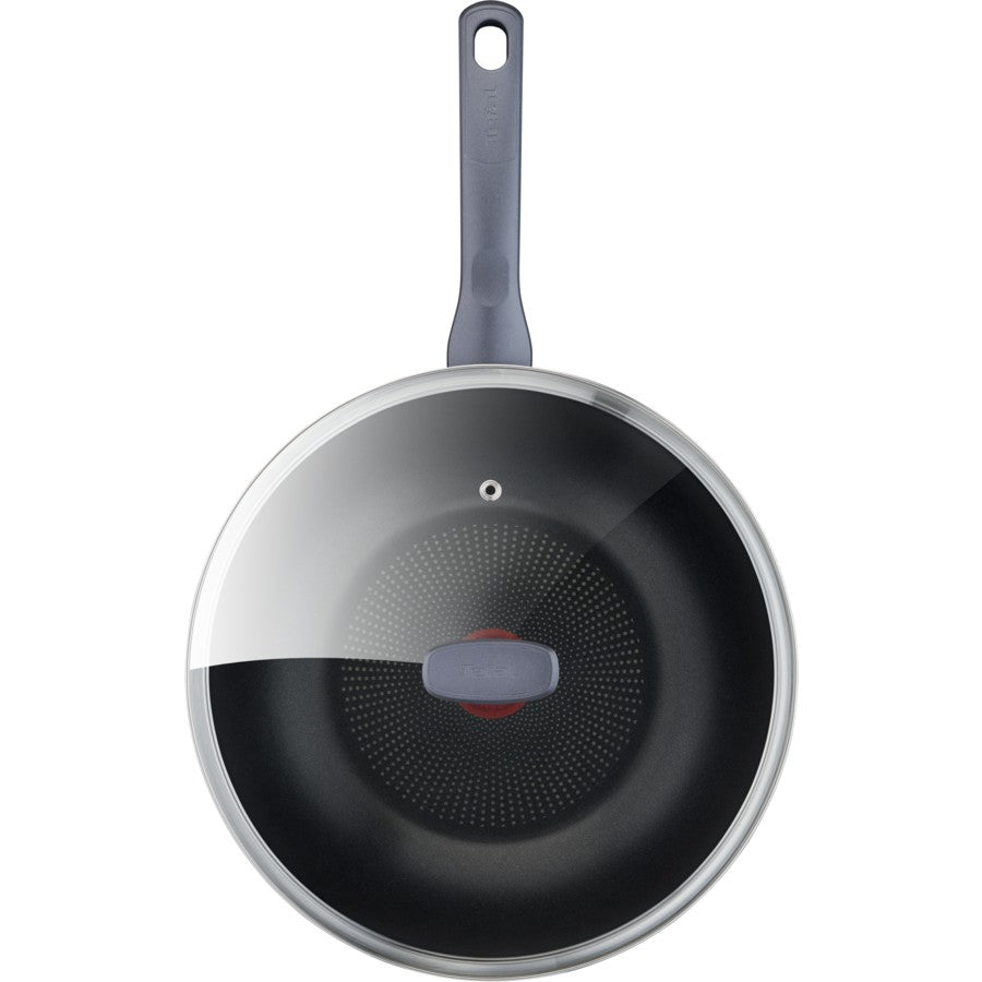 Tefal Non-Stick Induction Safe Wok 280cm Asian Stir-Fry Noodles Cooking Durable Pan Cookware