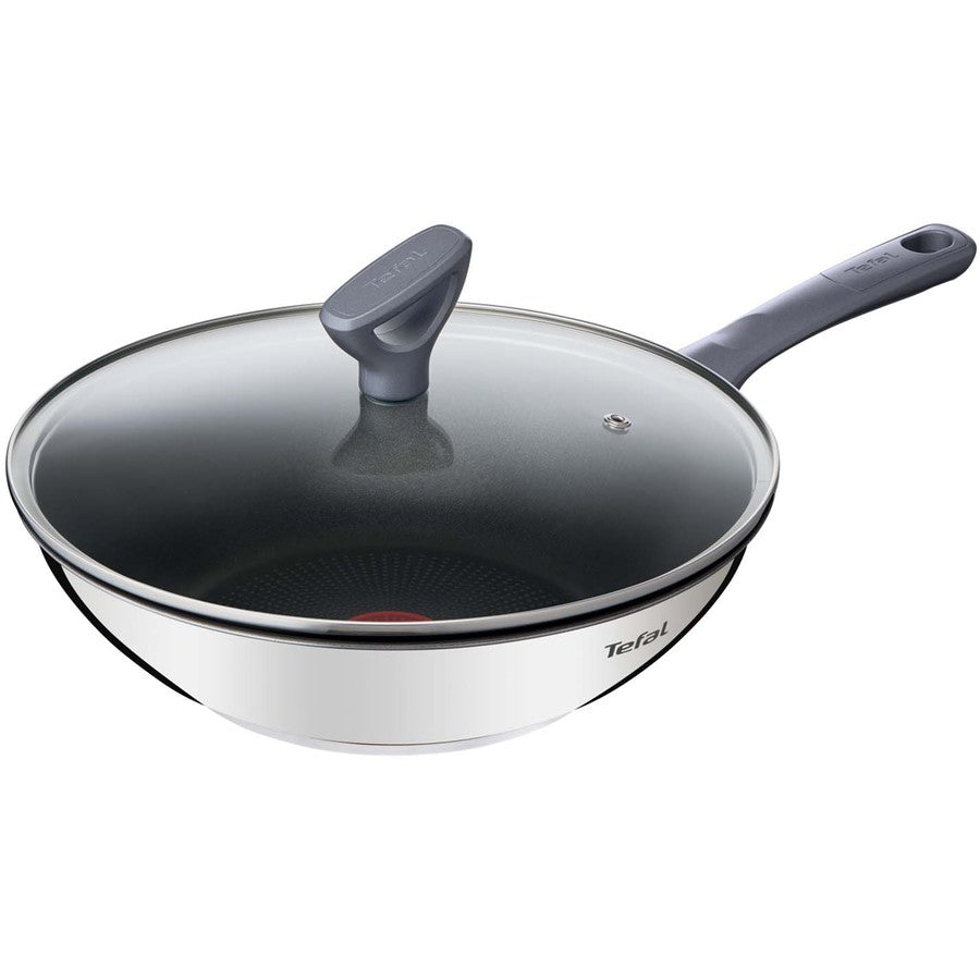 Tefal Non-Stick Induction Safe Wok 280cm Asian Stir-Fry Noodles Cooking Durable Pan Cookware