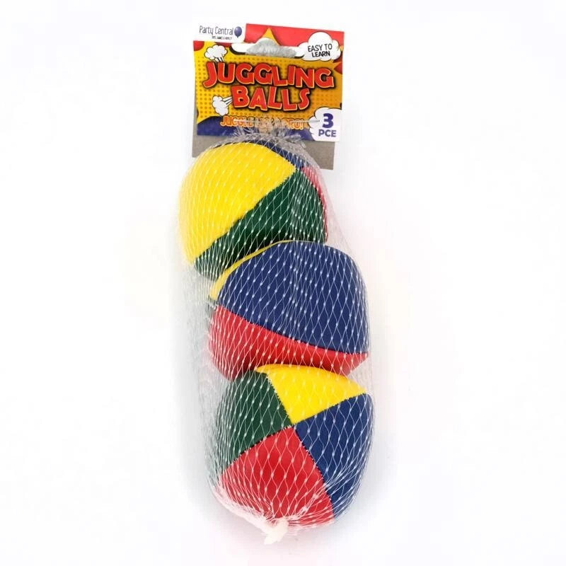 3x Juggling Balls Durable Kids Adults Clown Pratice Throwing Catching Balls Mini 5.5cm