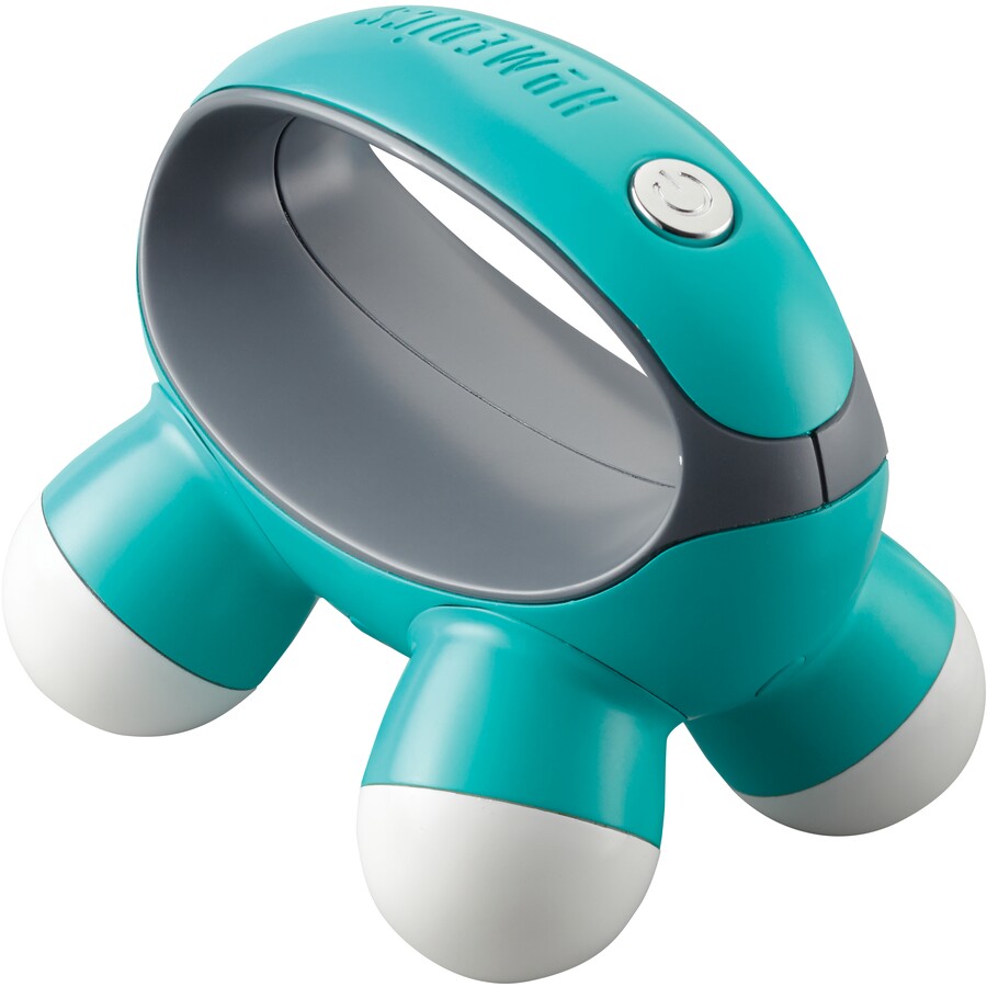 HoMedics Mini Massager | Handheld Compact Hand Back Body Massage Vibrating Arm Leg