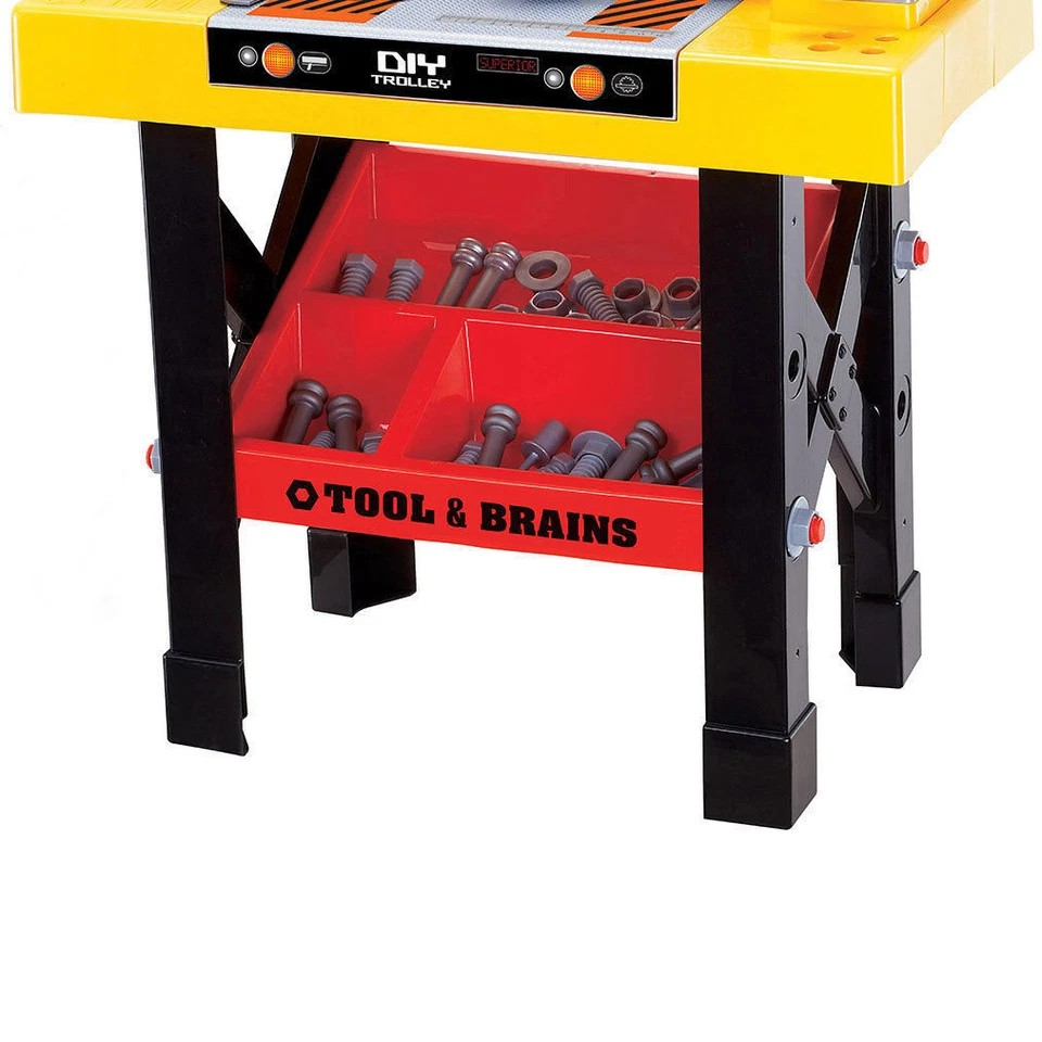 Kids/Children DIY Workbench Tools Pretend Role Play Toy Set/Saw Drill Hammer nut