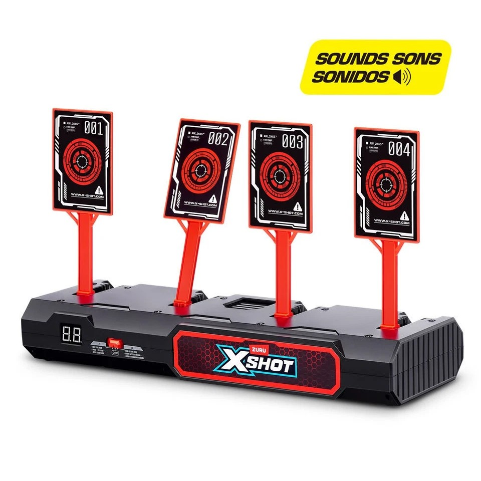 Zuru Xshot Interactive Electronic Target w/ Scoring Modes Kids/Children 8y+