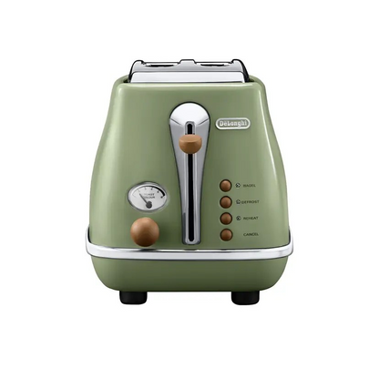 DeLonghi Icona Vintage Breakfast Pack | Kettle and Toaster Breakfast Making Kit | Home Kitchen Wedding Anniversary Gift