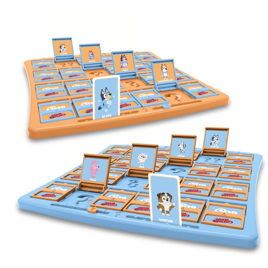 Bluey Guess Who Kids Board Game | Bluey Themed Dog Guessing Game | Fun Activity