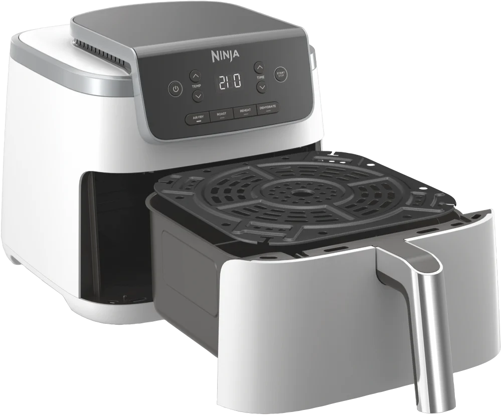 Ninja Air Fryer 4.7L Airfrying Machine | Electric Kitchen Appliance Cooker | 4 Cooking Functions: Air Fry, Roast, Reheat and Dehydrate