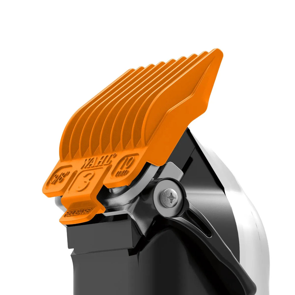 Wahl Cordless Hair Clipper Lithium- Ion Trimmer Quick Charge Haircutting Haircut, Coloured Guide Combs