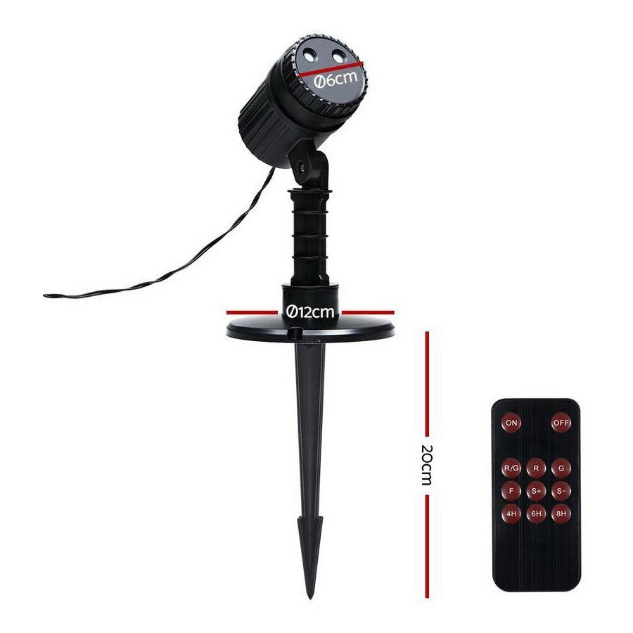Christmas Laser Light Projector | Outdoor Decorations Jingle Jollys | Ignite the festive spirit | Water Resistant
