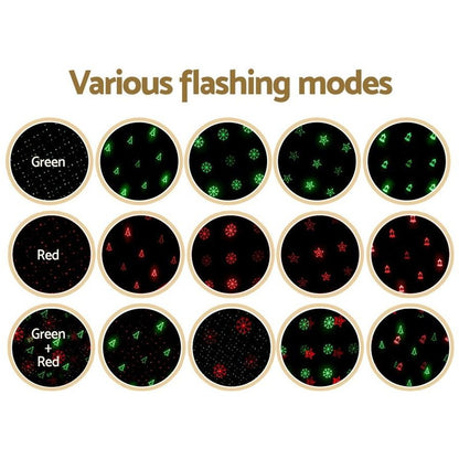 Christmas Laser Light Projector | Outdoor Decorations Jingle Jollys | Ignite the festive spirit | Water Resistant