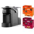 Lavazza Capsule Coffee Machine | Lavazza POD Espresso Cappuccino Maker | BONUS 64 PODS