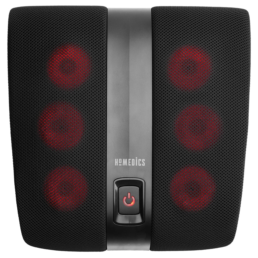 Homedics Heated Shiatsu Foot Massager | Circular Kneading Massage Heel to Toe Massage |