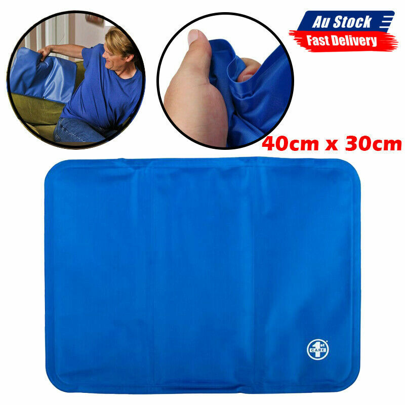 Cooling Mat Heat Relief Gel Pad for Pillow Sleeping 30x40cm, Bedroom Bed Pillow Cooling Chiller Waterproof