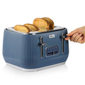 Sunbeam 4 Slice Toaster, Electric 9 Browning Settings, Elegant Kitchen Appliance - Removable Crumb Tray