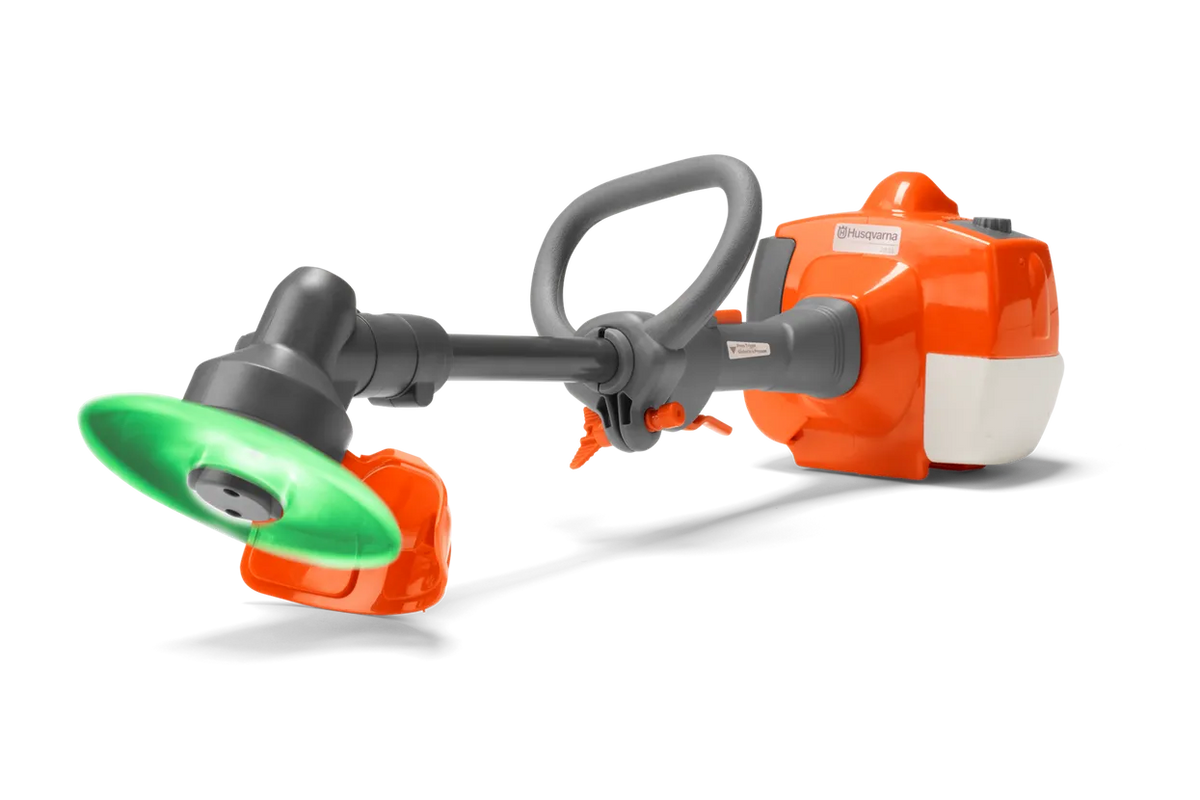 Husqvarna Toy Trimmer | Pretend Grass Cutting Trimmer Tool Kids Gardening | Preschool Toddler Toys