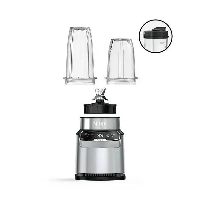 Ninja Smoothie Maker Ice Crusher Extractor 1000W Fruit Vegetables Nut Seeds, 2 Speed, BPA Free, Sauce Shake Maker