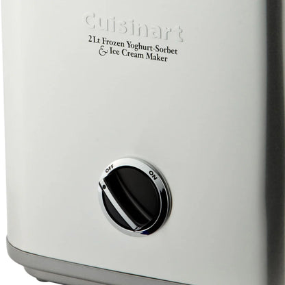 Cuisinart Ice Cream Maker | 2L Sorbet Frozen Dessert Machine | Ice Cream Mixing Machine