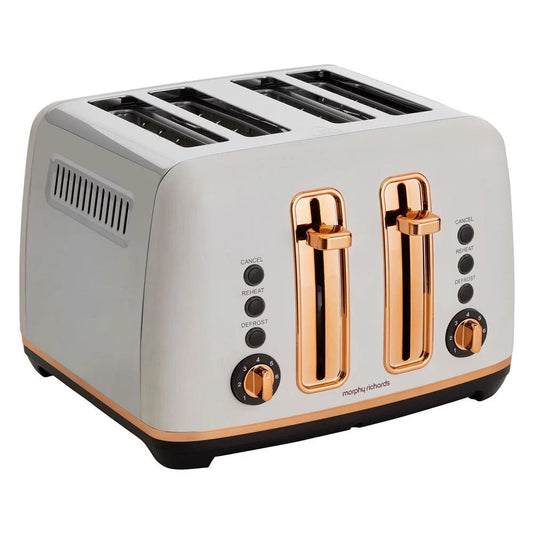 Morphy Richards 2/ 4 Slice Toaster | Bread Variable Browning Machine Frozen Bread