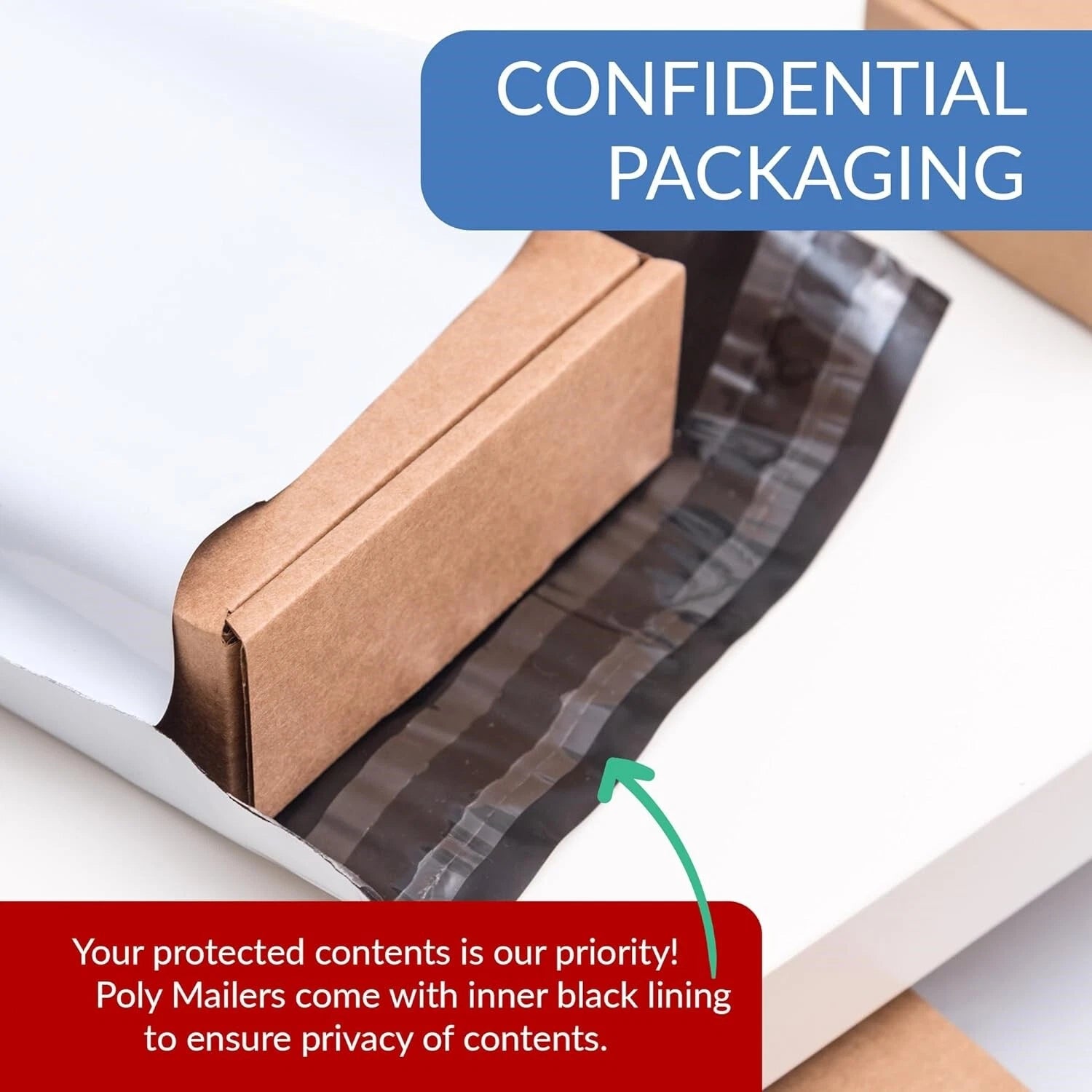 100x Mailing Bags Poly Postage Satchels | Waterproof Plain Discreet Self-Sealing Plastic Shipping Bags