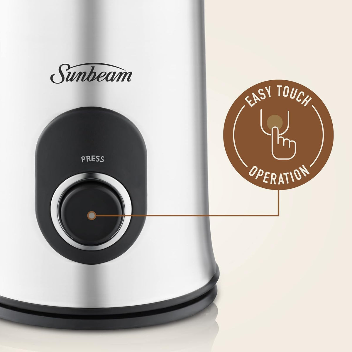 Sunbeam Herb Spice Coffee Bean Nut Grinder | Electric One Touch Multi-Grinder | Grinding Chopper Stainless Blades