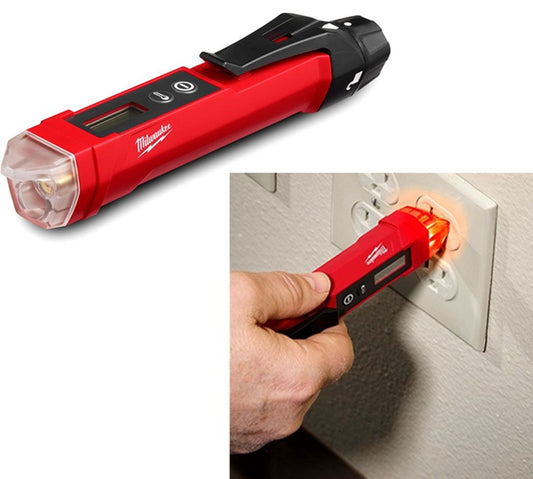 Milwaukee Non-Contact Voltage Detector with Laser Infrared Thermometer