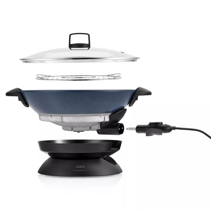 Sunbeam Electric Wok 7.5L | Non-Stick Family Frying Pan Stir-Fry Cooking | Portable Cooking | Kitchen Appliance