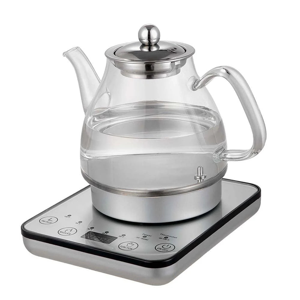 Digital Glass Kettle Cordless Water Jug | Tea Infuser 1.2L Kettle Home Office