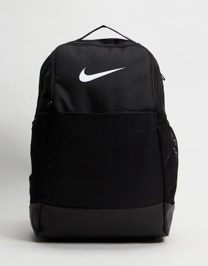 Nike Sports Backpack 24L Medium | Gym Travel Kids School Black Bag Back Carrier
