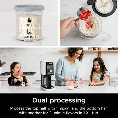 Ninja Ice Cream Sorbet Frozen Yoghurt Machine | Benchtop Frozen Dessert Maker | Electric Kitchen Appliance