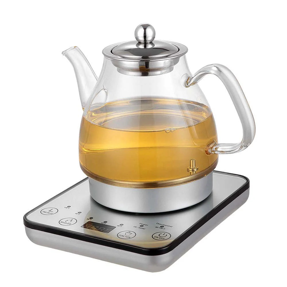 Digital Glass Kettle Cordless Water Jug | Tea Infuser 1.2L Kettle Home Office
