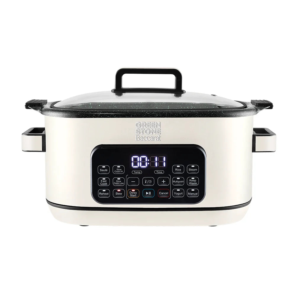 Baccarat Large Slow Cooker 6L Family Banquet Meal Maker, Electric Home Appliance Cooking