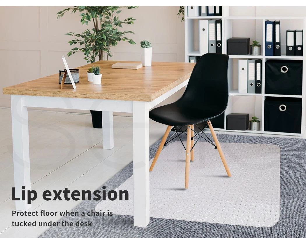 Computer Chair Mat | Home Office Carpet Floor PVC Protector Hard Wood Chairmat | PVC Plastic Carpet Protector