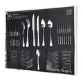 Stanley Rogers 56 Piece Cutlery Set | Stainless Steel Polished 8 Person Set | Forks, Knives, Spoons