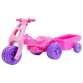 Avoca Toddler Trike Mini RIde On w/ Trailer Junior/Toddler/Kids 1-3y Ride-On Toys - Pink