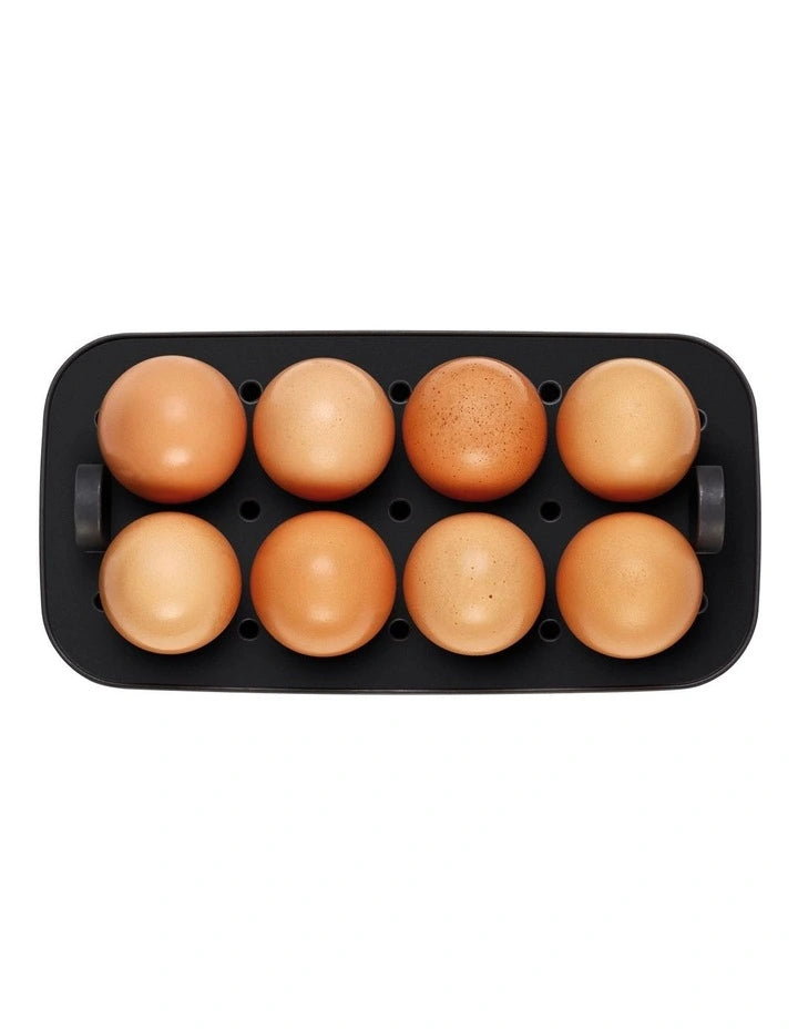 Kambrook Electric Egg Cooker | Soft Hard Boiled Egg Poacher Steaming Trays | Egg Making Machine