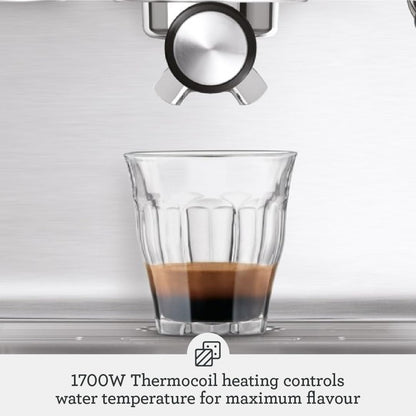 Breville Espresso Coffee Machine with Milk Frother | Cappuccino Latte Maker | 15 Bar Italian Pump |  54mm Portafilter