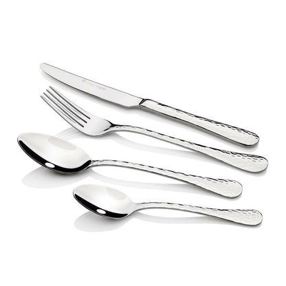 Stanley Rogers 56 Piece Cutlery Set | Stainless Steel Polished 8 Person Set | Forks, Knives, Spoons