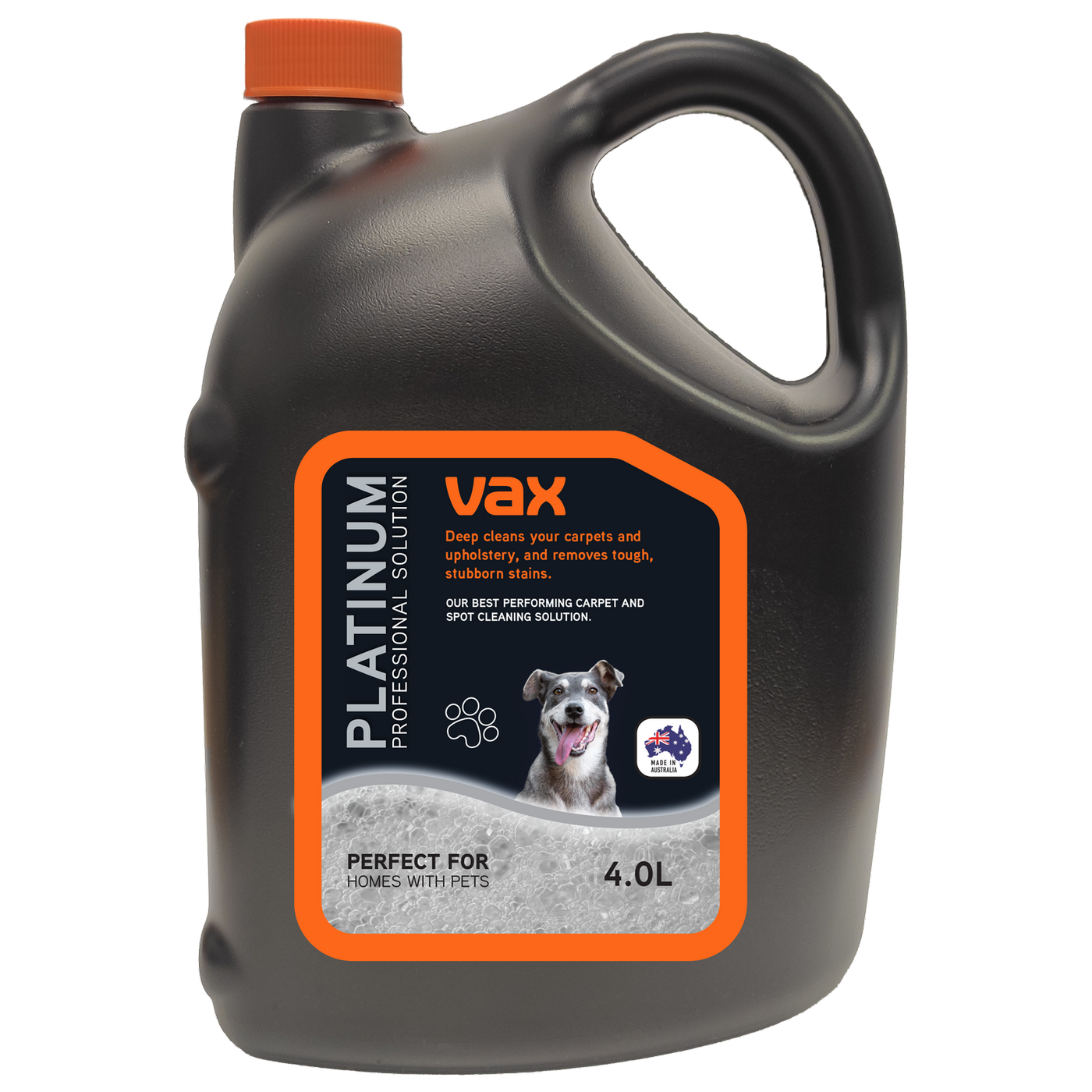 Vax Professional Carpet Cleaning Solution 4L | Rug Carpet Upholstery | Tough Stain Removing Clean | Pet Safe