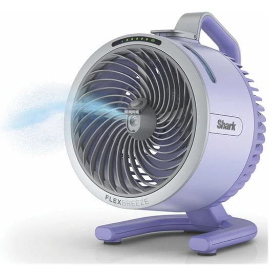 Shark Cord/Cordless Portable Misting Fan | Powerful Mist Indoor Outdoor Air Cooler