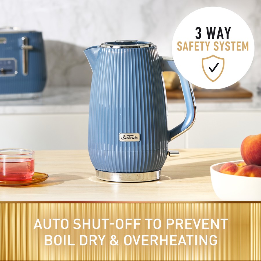 Sunbeam Cordless Kettle - 1.7L Electric Elegant Hot Water Jug 2400W
