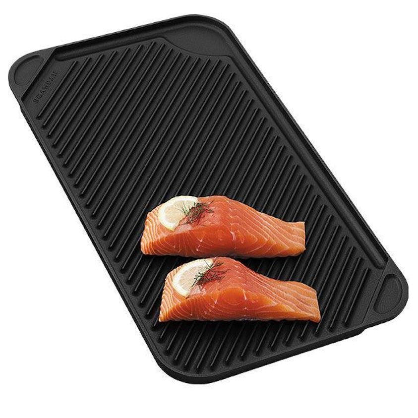 Scanpan Stove Grill Griddle Hotplate Fish Meat Cooking Plate 44 x 24cm