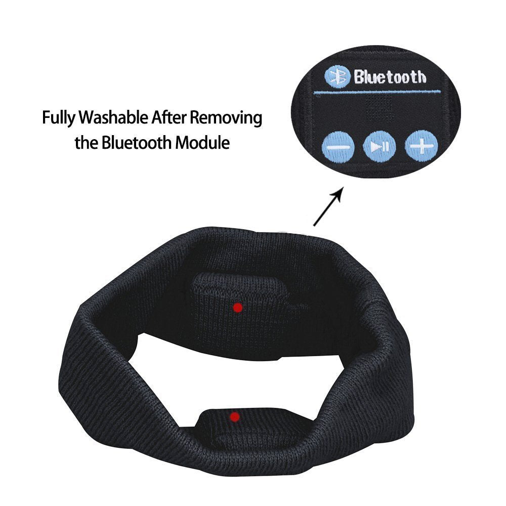 Wireless Bluetooth Headband, Running Exercise Stereo Earphone Headphone Sports Sleep Headset